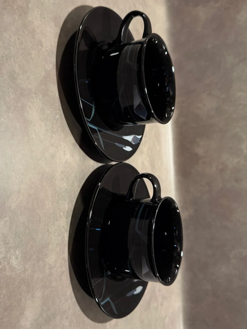 Mikasa Opus Black Cup & Saucer